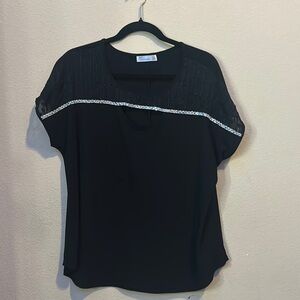 Black 89th + Madison blouse